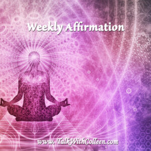 &ldquo;I quiet my mind and open my heart to Spirit&rsquo;s guidance.&rdquo;