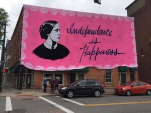 Independence is Happiness banner in Rochester NY