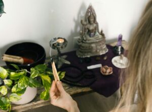 Your altar does not need to be impressive. It needs to be used. Return to it often. Let it meet you as you are. When you do, your practice strengthens. And so do you.