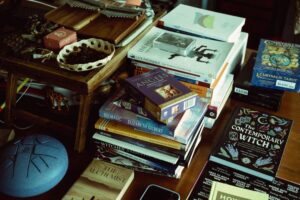 Image of a grouping of Metaphysical books