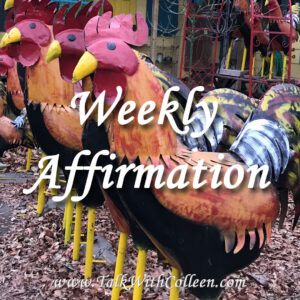 Image of weekly affirmation
