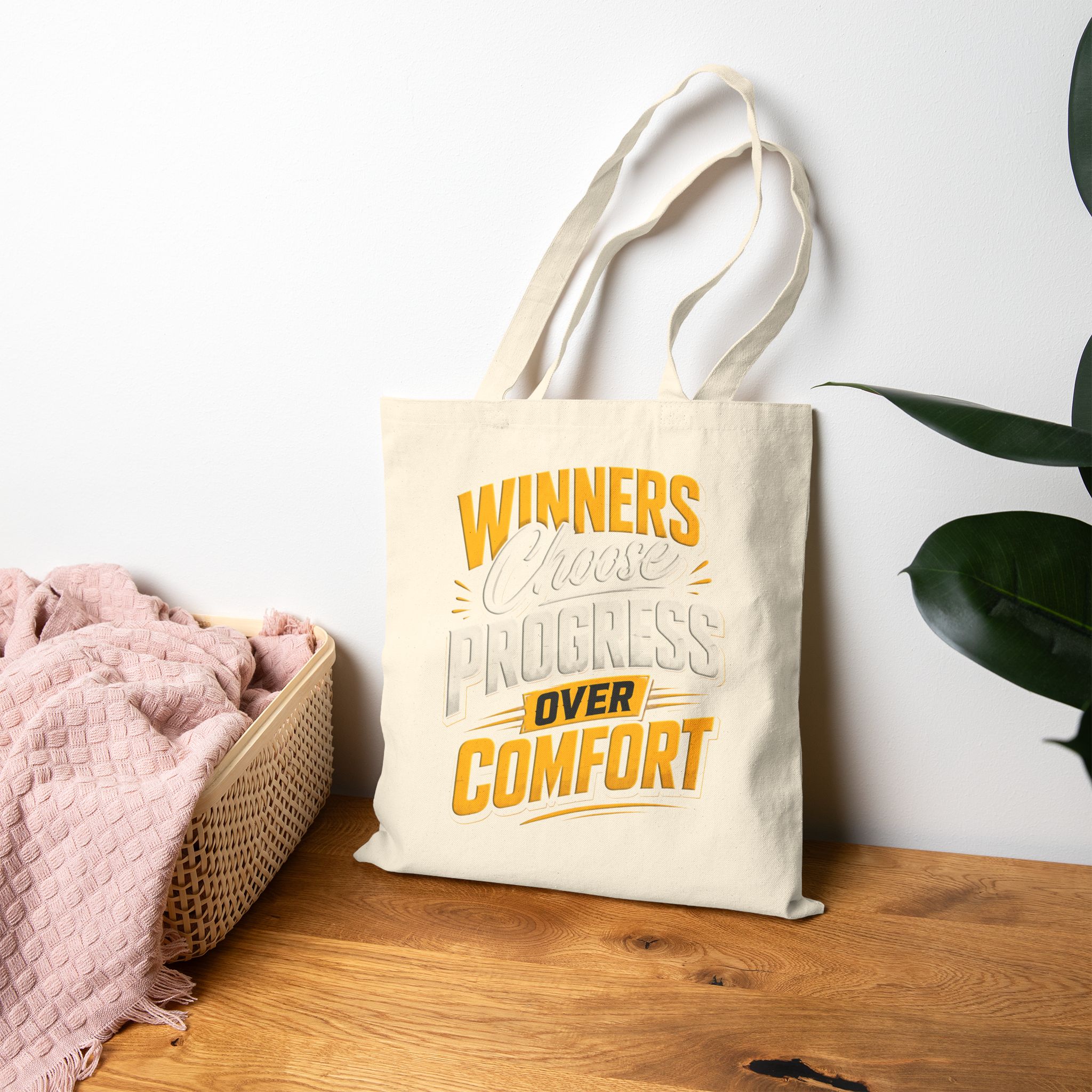 Copy of Stay Positive Tote Bag - Eco-Friendly Design for Nature Lovers - Image 3
