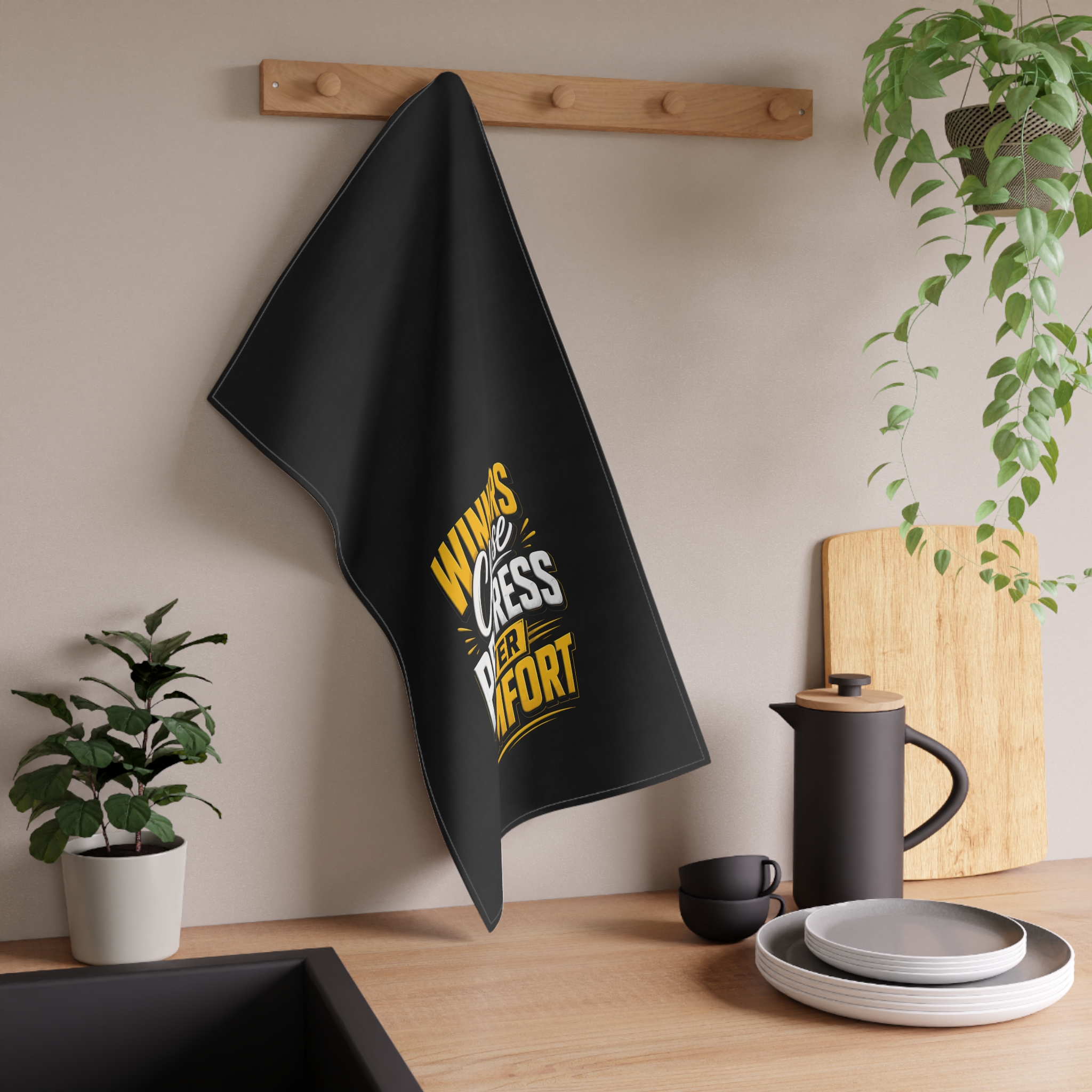 Copy of Believe in Yourself Floral Tea Towels – Brighten Your Kitchen Decor - Image 5
